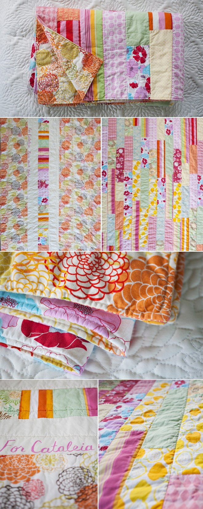 A quilt for Cataleia - quilting projects on Permanent Riot